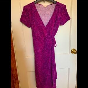 Gap wrap maternity dress